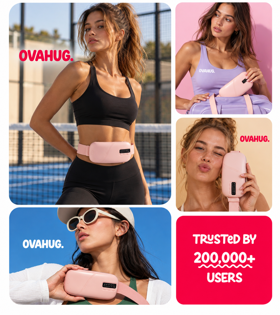 Ovahug Heat & Massage Pad